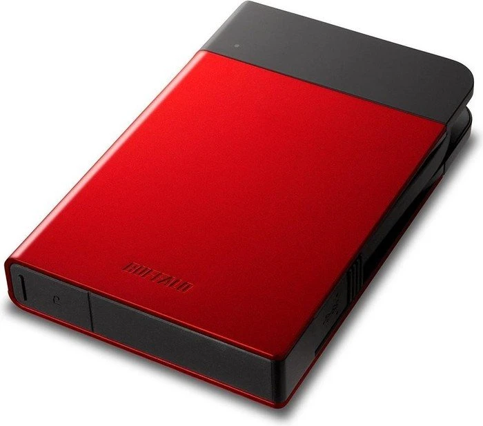Buffalo MiniStation Extreme HD-PZFU3, rot, 1TB, USB 3.0 Micro-B