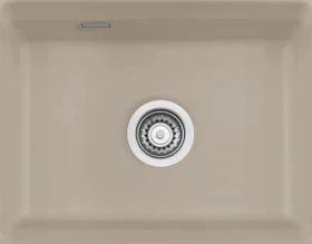 systemceram Kara 50 U/g Unterbau Becken mittig fango