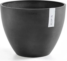 Ecopots Kunststoff-Topf Antwerp 40cm dark grey
