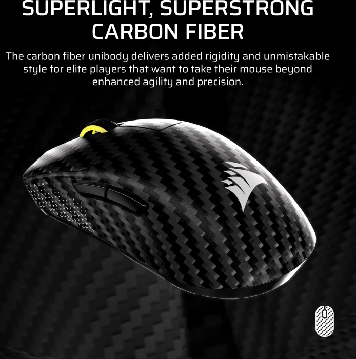 Corsair Sabre v2 Pro Carbon Fiber Wireless, schwarz, USB