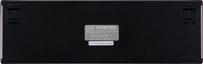 Epomaker TH108 Pro Wireless, Black, LEDs RGB, hot-swap, Epomaker Creamy Jade, USB/Bluetooth, DE