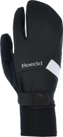 Roeckl Lappi Trigger Laufhandschuhe schwarz/weiß
