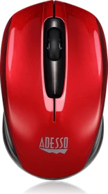 Adesso iMouse S50R Wireless Mini Mouse rot, USB