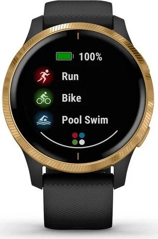 Garmin Venu schwarz/gold
