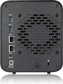 Zyxel NAS520, 1GB RAM, 2x RJ-45 1000Base-T, 3x USB-A 3.0