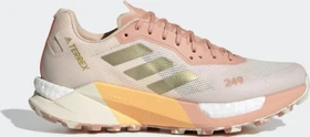 adidas Terrex Agravic Ultra wonder white/gold metallic/acid orange (Damen)