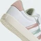 adidas VL Court 3.0 cloud white/linen green metallic/sandy pink metallic (Junior) Vorschaubild
