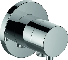 Keuco IXMO 59549 Comfort 3-Wege Ab- und Umstellventil mit Schlauchanschluss rund edelstahl-finish