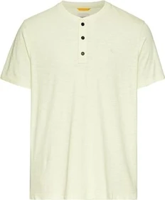 Camel Active Henley Organic Cotton T-Shirt kurzarm grün (Herren)