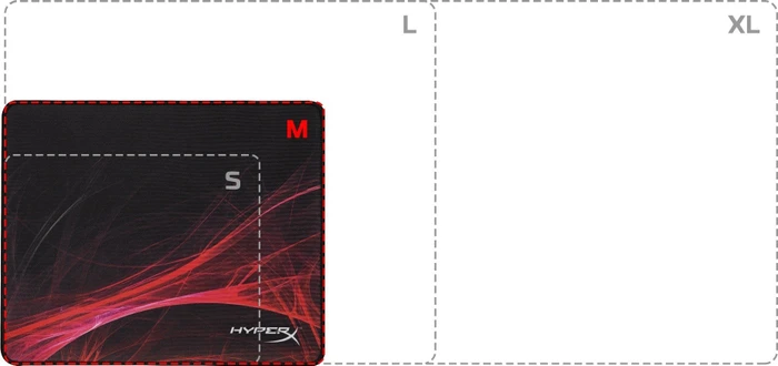 HP HyperX Fury S Pro Mousepad Medium, Speed Edition