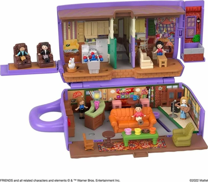 Mattel Polly Pocket - Friends Schatulle - Central-Perk-Kaffeetasse