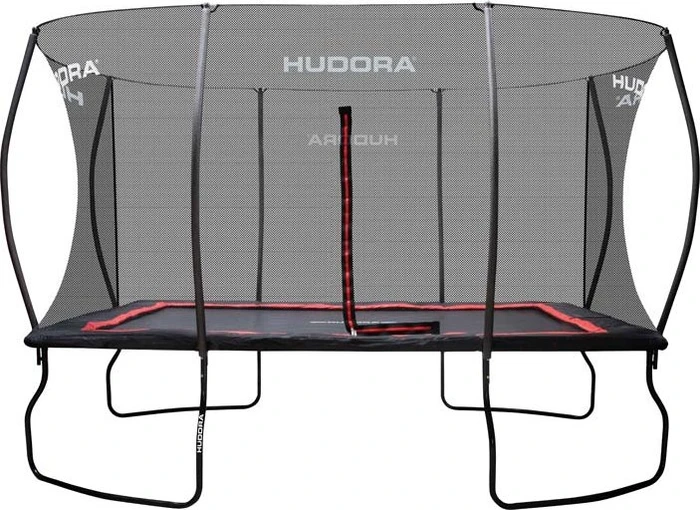 Hudora 4square mit Sicherheitsnetz 244x366cm Trampolin