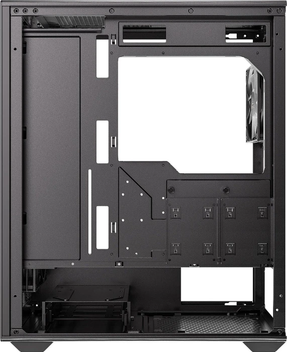 Antec AX85 ARGB, schwarz, Glasfenster