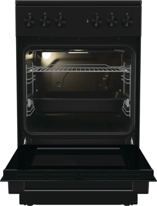 Gorenje GEC5A20BG Elektroherd mit Glaskeramik-Kochfeld