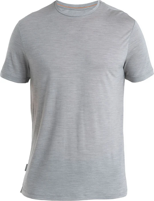 Icebreaker Merino 125 Sphere Funktionsshirt kurzarm metro heather (Herren)