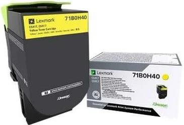 Lexmark Toner 71B0H40 gelb hohe Kapazität