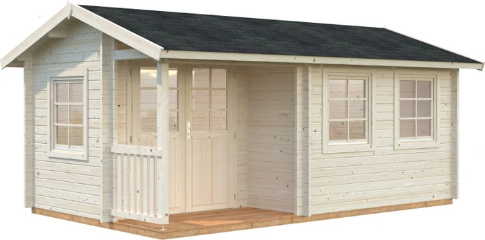 Palmako Susanna 12.4m² Gartenhaus natur