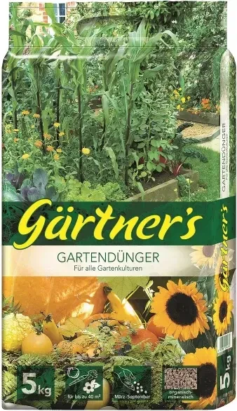 Gärtner's Gartendünger für alle Gartenkulturen, 5kg