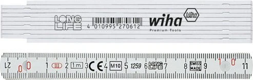 Wiha Longlife Gliedermaßstab 1m gelb