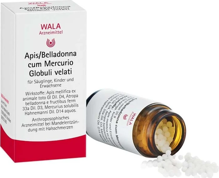 Wala Apis Belladonna cum Mercurio Globuli velati, 20g