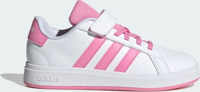 adidas Grand Court 2.0 cloud white/bliss pink/core black (Junior)
