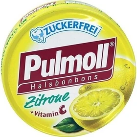 Pulmoll Zitrone + Vitamin C Halsbonbons zuckerfrei, 50g