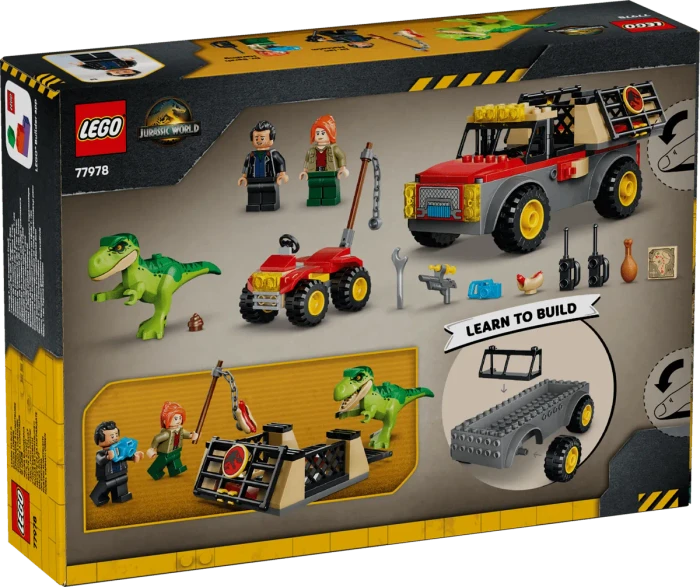LEGO Jurassic World - Transporter für den Jungen T-Rex