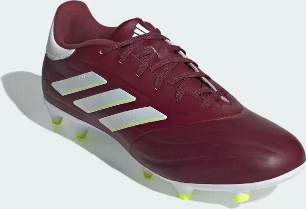 adidas Copa Pure II League FG shadow red/cloud white/team solar yellow 2