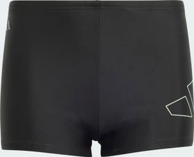 adidas Performance Big Bars Boxer Badehose schwarz (Junior)
