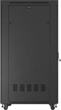 Lanberg 19" Rackschrank 37HE, LCD, freistehend, Flat Pack, V2, Glastür, IP20, RAL 9004, 1000mm tief