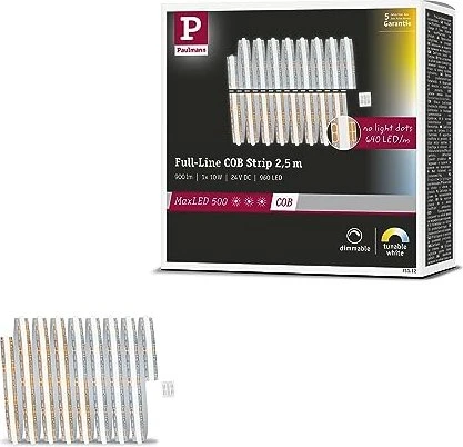 Paulmann MaxLED 500 Tunable White Full-Line COB LED-Streifen unbeschichtet 2.5m