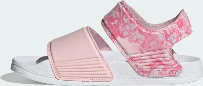 adidas Adilette Sandale clear pink/pink fusion/cloud white (Junior)