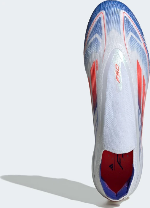 adidas F50 Elite Laceless FG cloud white/solar red/lucid blue