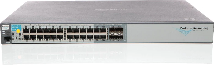 HP ProCurve 2810 24G Rackmount Gigabit Managed Switch, 20x RJ-45, 4x RJ-45/SFP