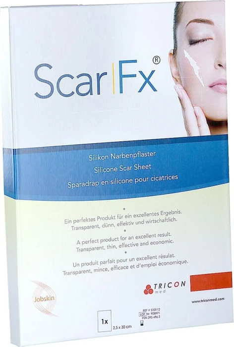 TriconMed Scar FX Silikon Narbenpflaster 2.5 x 30cm, 1 Stück