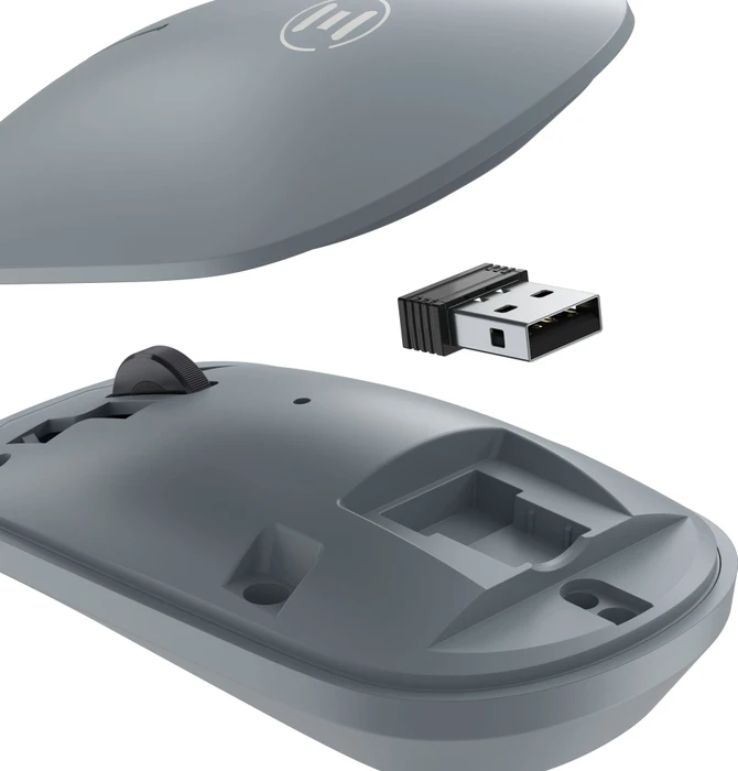Eternico MSB380 Wireless Office Mouse dunkelblau, USB/Bluetooth