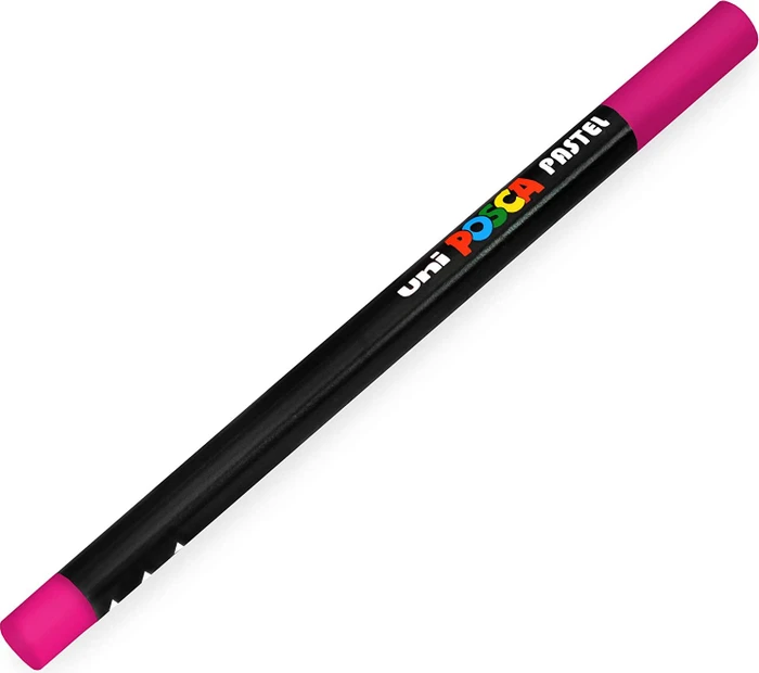 Uni-Ball POSCA Pastel KPA-100 Pastell Wachsmalstift fuchsia