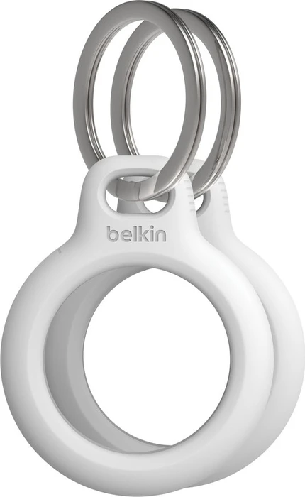 Belkin Secure Holder mit Schlüsselanhänger für Apple AirTag weiß, 2er-Pack