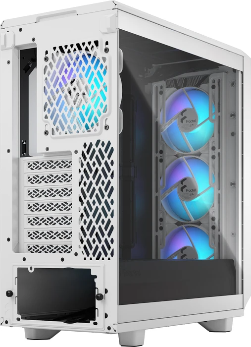 Fractal Design Meshify 2 Compact RGB White TG Clear Tint, Glasfenster