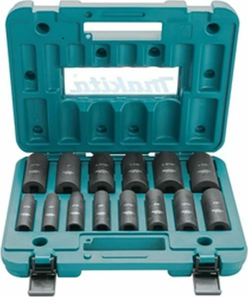 Makita Steckschlüsselsatz inkl. Koffer, 14-tlg.