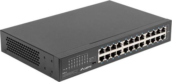 Lanberg RSGE Rackmount Switch, 24x RJ-45