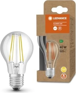 Osram Ledvance LED Energy Efficiency A S Classic A 40 2.5W/830 E27 Clear