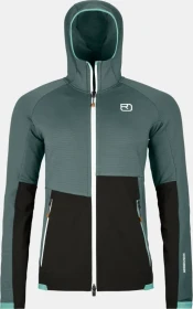 Ortovox Fleece Rib Hoody Funktionsjacke dark arctic grey (Damen)