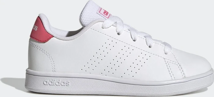 adidas Advantage Lifestyle Court Lace cloud white/real pink/core black (Junior)