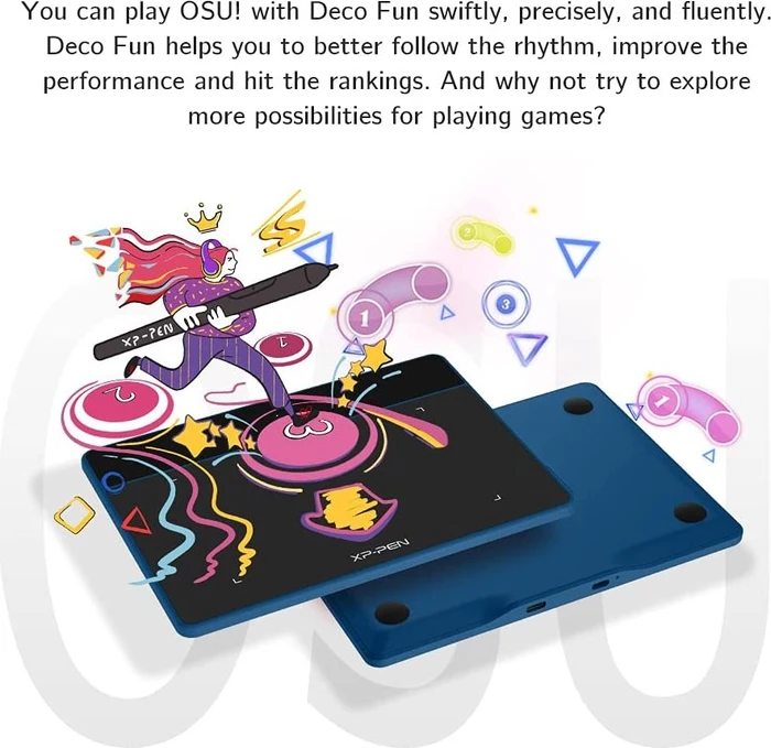 XP-Pen Deco Fun S, Space Blue