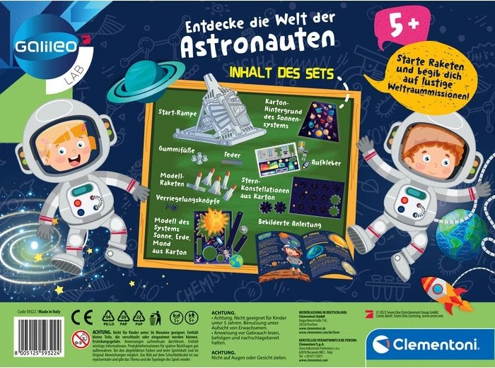 Clementoni Galileo Entdecke die Welt der Astronauten