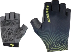 Ziener Clem Fahrradhandschuhe black/bitter lemon