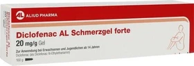 Aliud Diclofenac AL 20mg/g forte Schmerzgel, 100g