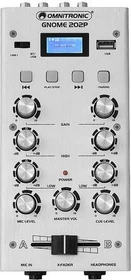 Omnitronic GNOME-202 silber