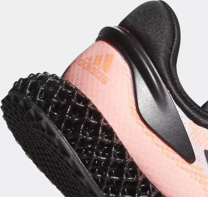 adidas 4D Run 1.0 signal coral/core black/cloud white